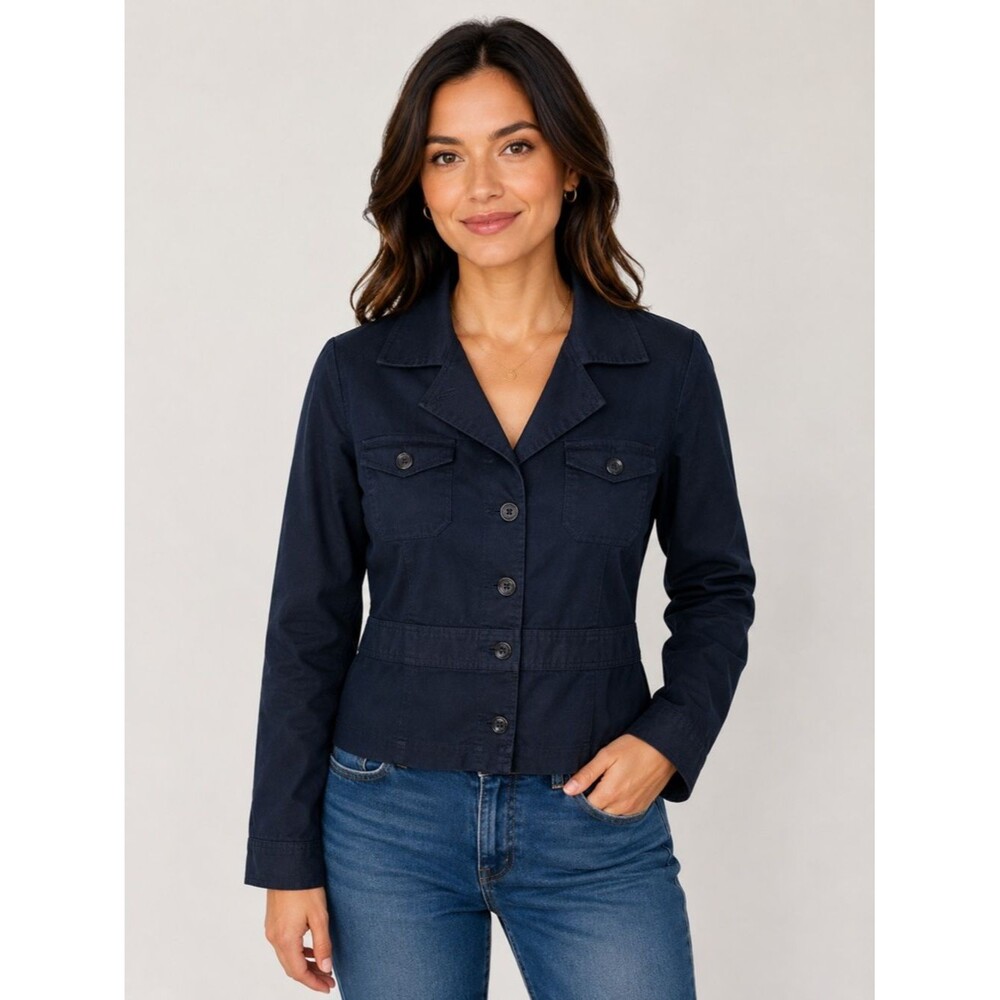 TWO By VINCE CAMUTO Black Women’s Utility Style Jacket